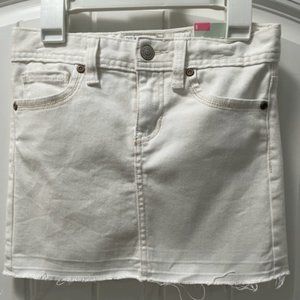 Old Navy White Denim Stretch Jean Skirt - Women's Size 8 - NWT
